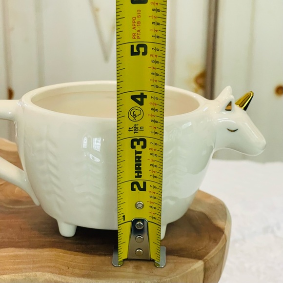 Opalhouse Stoneware  Mug, White & Gold 3D UNICORN 
New condition - Picture 8 of 9